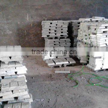 ISO Certificated High Grade Zinc Ingot 99.95% for Rubber Industry