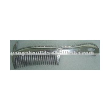 Long handle Aluminium horse mane comb