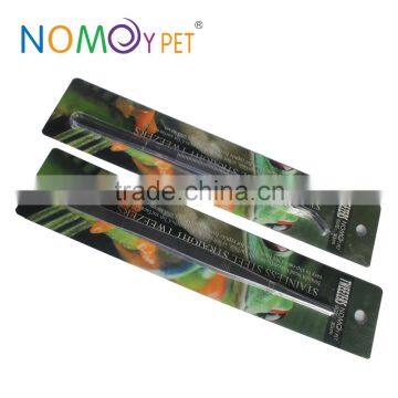 Nomo 30cm stainless steel straight reptile pet tweezers