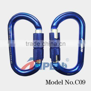 O-shaped Aluminum Alloy Climbing Carabiner, Climbing Hook