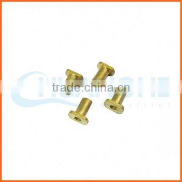 alibaba high quality copper steel half hollow rivet