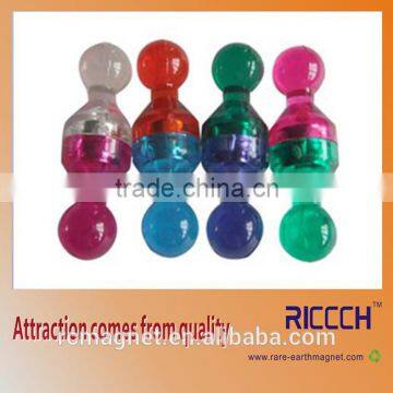 Hot Sale Color Office Magnetic push pins