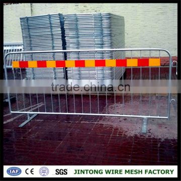 movable orange crowd control barrier fence,concert security barrier