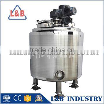 Steel Industrial Jacketed Heated Homogenizer Automatic Gelatin Mixer