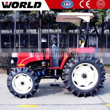 Changchai engine 70HP farm tractor machine with rotary tiller