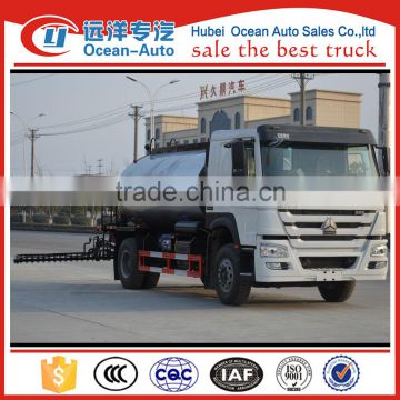 howo 100000 liter all/half intelligent asphalt distributor truck with low price