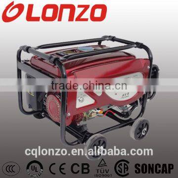 2.5Kw Powerful Gasoline Generator With Handle And Wheels
