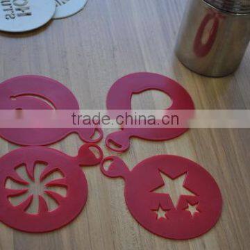 Plastic Coffee Stencils photo-3