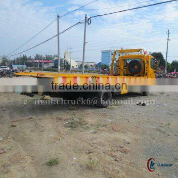 DONGFENG KINGRUN 4*2 Flatbed Wrecker Truck 5 Ton