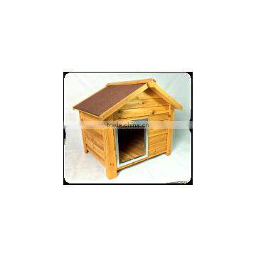 wooden dog house