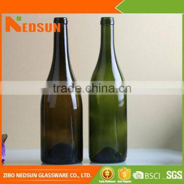 Hot stomping wholesale new weight empty wine bottle my orders with alibaba