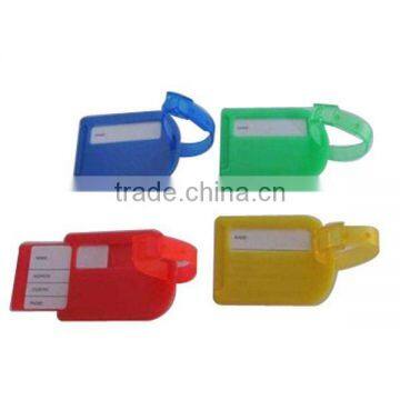 tag)soft plastic thin baggage tag