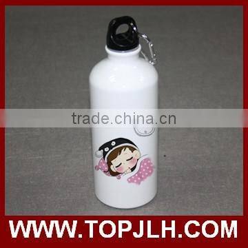 Hot New Products Thermal Transfer Blank White Water Bottle 600ml photo-3