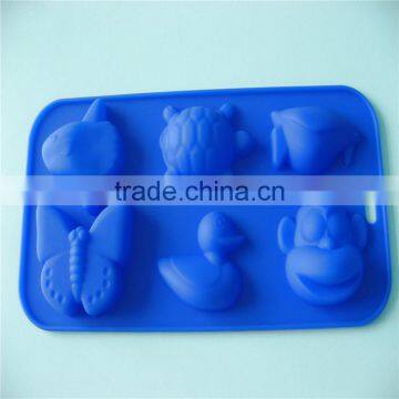 Cute Design Food Grade Silicone Ice Cube Tray and Cake Molds photo-4