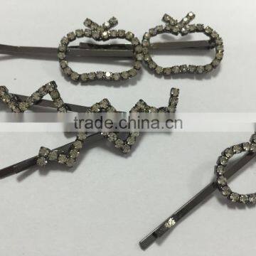 Hot Sale Fashion Cute Rhinestone Hair Clips Hair Accessories For Women photo-4