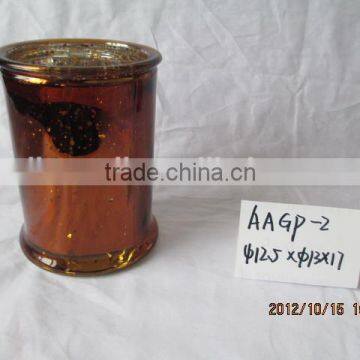 Best Price of Hot Selling Decoration Electroplate Glass Candle Holder Colored Holders Wholesale for Christmas photo-2