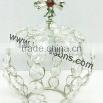 Wedding Square Diamond Votive Holders Crystal photo-5