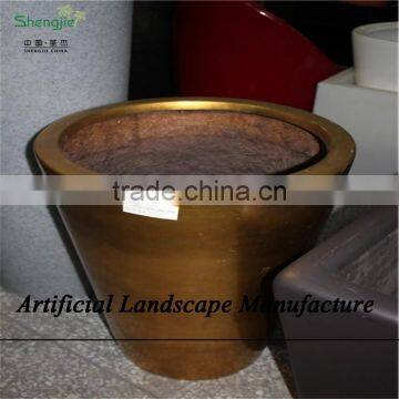 SJZJN 2642 Large Outdoor Planter Large Fiberglass Planter Modern Outdoor Planter photo-3