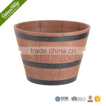 Decorative Wooden Decorative Ships Large Plant Pots photo-4