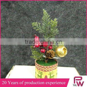 China Supplier Custom Indoor Decorative Pine Trees for New Year Decoration photo-3
