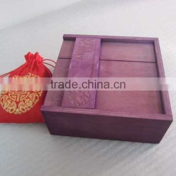 Pine wood tray FSC wooden fruit tray wholesale