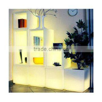 High Quality PE Material Combined Led Carbinet for Wine/light up Plastic Designed Nighclub Bar Used Led Carbinet photo-2