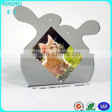 KM-VP13 Clear Acrylic Magnet Photo Frames,5 7 Photo Frame Rabbit Photo Frame photo-2