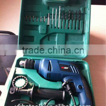 Best Sale 13mm Impact Drill 750w With Plactic Box Electric Power Tool photo-2