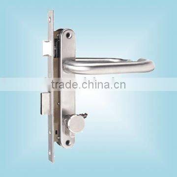 Solid Stainless Steel Mortise Lockset