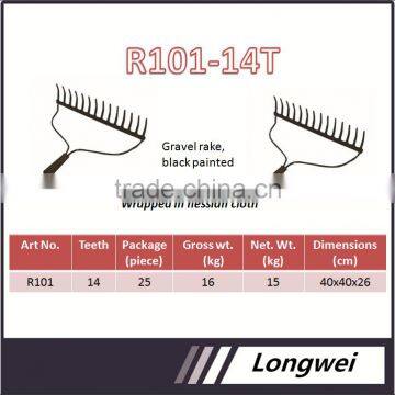Garden Tools Steel Garden Rake Steel Bow Rake for America photo-2