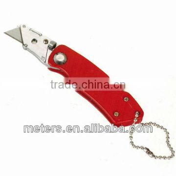 Zinc Alloy Handle Folding Utility Knife