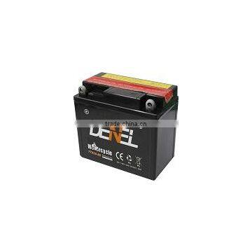 12V Cheap price lead acid motorcycle battery dry charged motorcycle battery