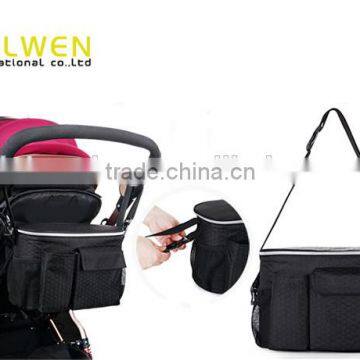 Convenience carring hanging cooler bag for babg stroller