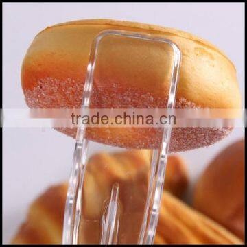 9 Inch High Quality PC Serving Tongs Wholesale/OEM Orange Color Plastic Serving Tongs/salad Tongs Manufacturer photo-3