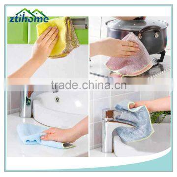 Kitchen Scrubber Cloth with Two Side Utility Cleaning Tools for household