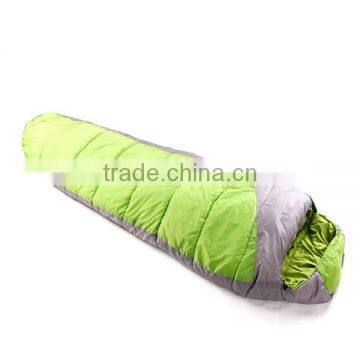 High quality with cold protection collar adjustable wateproof outdoor camping sleeping bag WR-WP