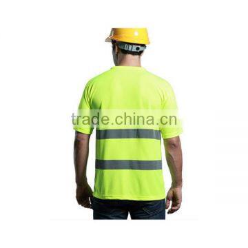 Polyester Mesh Fabric Reflective T Shirt Wholesale photo-4