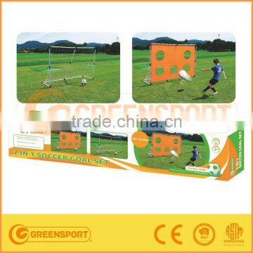 GSSGWB 2 in 1 Shooting Panel Plastic Soccer Goal