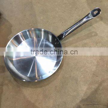 Stamped Fry Pans Tainless Steel Pots Frying Pan Top Products Hot Selling photo-4