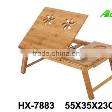 Cheap Small Modern Laptop Table Folding Bamboo Computer Desk For Bed