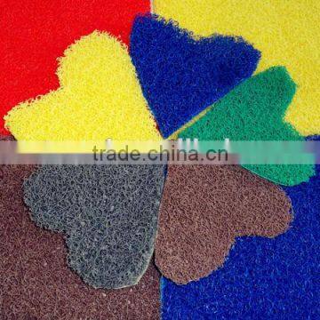 Soft touch floor mat door mat with foam firm backing