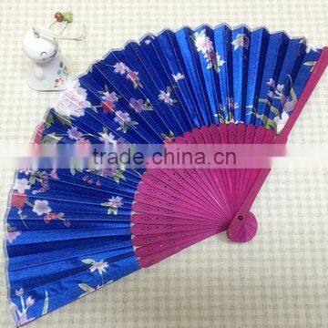 Promitional Gifts Folding Bamboo Hand Fan Bamboo Wooden Fan