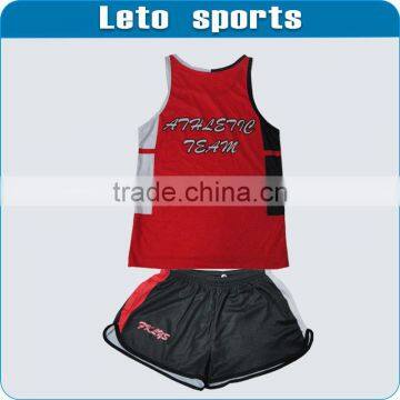 wicking high quality custom design running singlets