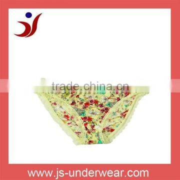 2012 New Design Nylon Printing Accept OEM Girls Panty