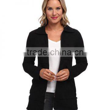 2016 Autumn Women Basic Jacket Coat Female Slim Brand Coats Casual Purple Jackets Fleece Zip Jacket photo-6