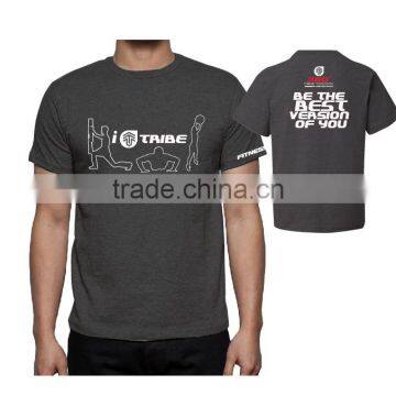 performance shirt athletic custom for men wholesale with OEM logo printed