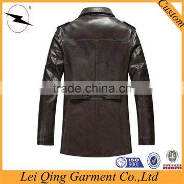 2016 Fashion Leather Winter Man Jacket photo-2