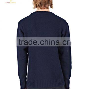 Fshionable Knitted Mens Wool Sweater Pullover Cashmere Sweater For Men photo-5