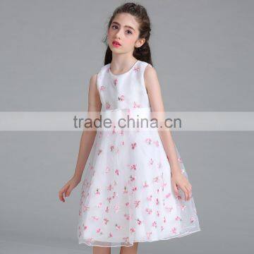 Hot Sells Kids Fancy Flower Dress Baby Girl Summer Dress#LM8803 photo-3
