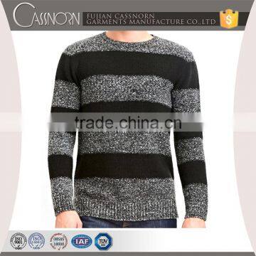 Custom Promotional China Manufacturer Modern Knit Sweater Men photo-3